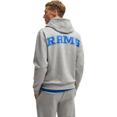 Los Angeles Rams Hugo Boss Unisex Woodson Tri-Blend Hoodie - Heather Gray on sale