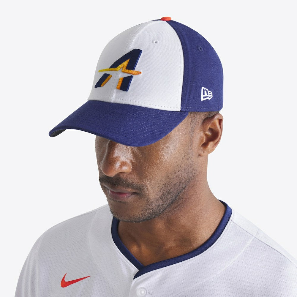Houston Astros 2025 City Connect 39THIRTY Flex Hat White/Navy