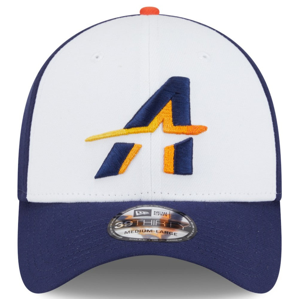 Houston Astros 2025 City Connect 39THIRTY Flex Hat White/Navy
