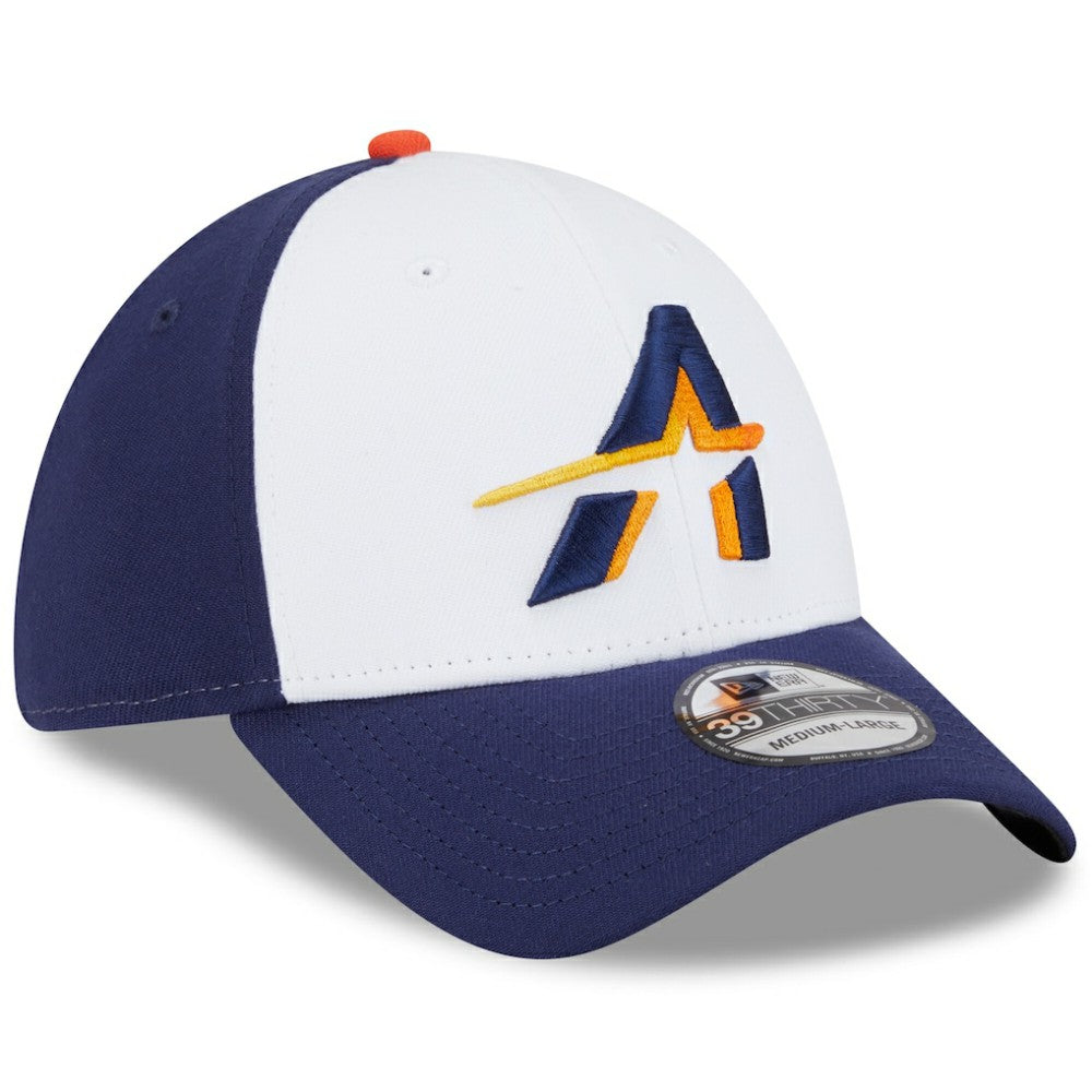 Houston Astros 2025 City Connect 39THIRTY Flex Hat White/Navy