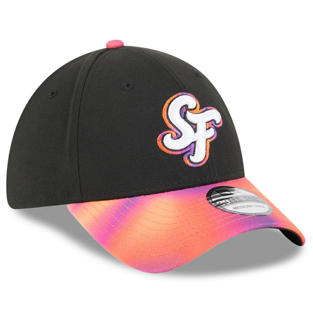 San Francisco Giants 2025 City Connect 39THIRTY Flex Hat Black/Orange