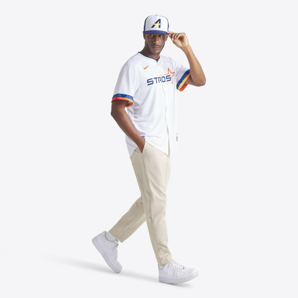 Houston Astros 2025 City Connect 59FIFTY Fitted Hat White/Navy