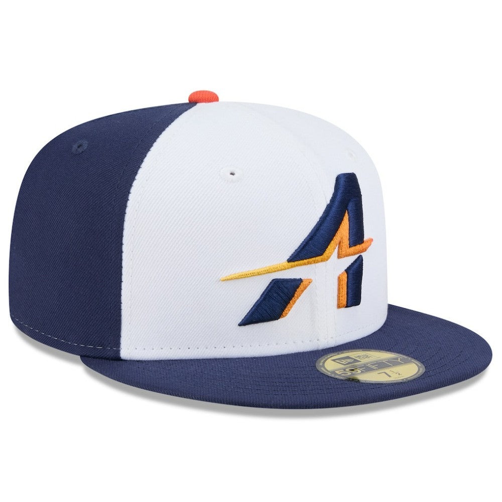 Houston Astros 2025 City Connect 59FIFTY Fitted Hat White/Navy