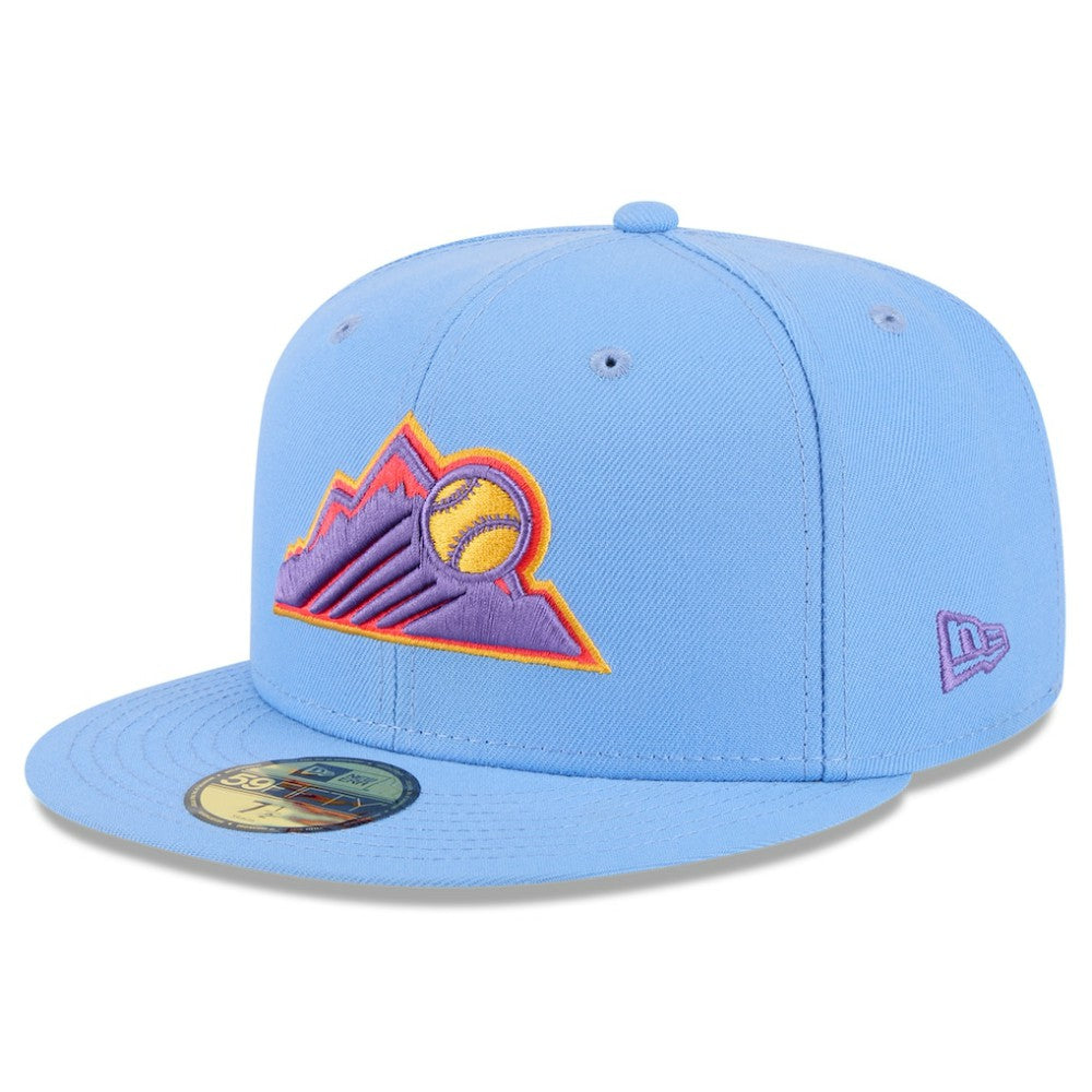 Colorado Rockies 2025 City Connect 59FIFTY Fitted Hat Light Blue