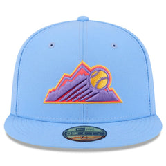 Colorado Rockies 2025 City Connect 59FIFTY Fitted Hat Light Blue