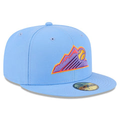 Colorado Rockies 2025 City Connect 59FIFTY Fitted Hat Light Blue
