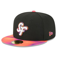 San Francisco Giants 2025 City Connect 59FIFTY Fitted Hat Black/Orange