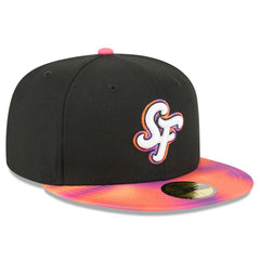 San Francisco Giants 2025 City Connect 59FIFTY Fitted Hat Black/Orange