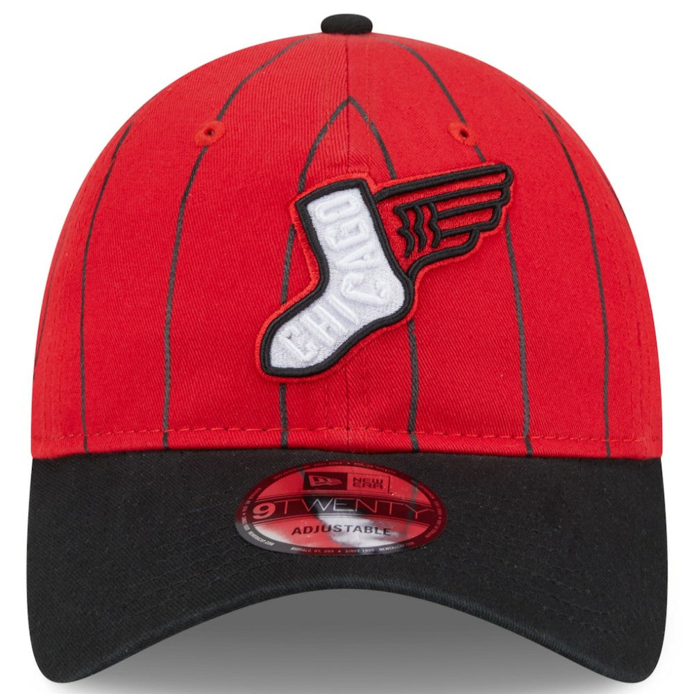 Chicago White Sox 2025 City Connect 9TWENTY Adjustable Hat Red/Black