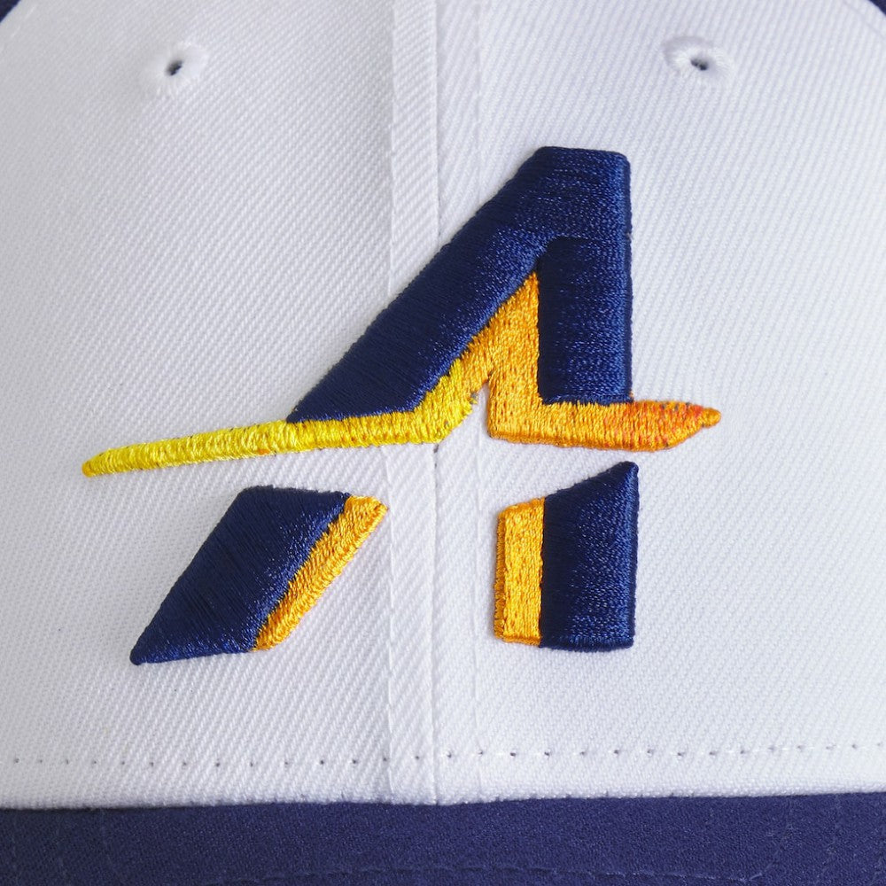 Houston Astros 2025 City Connect 9FORTY M-Crown Adjustable Hat White/Navy