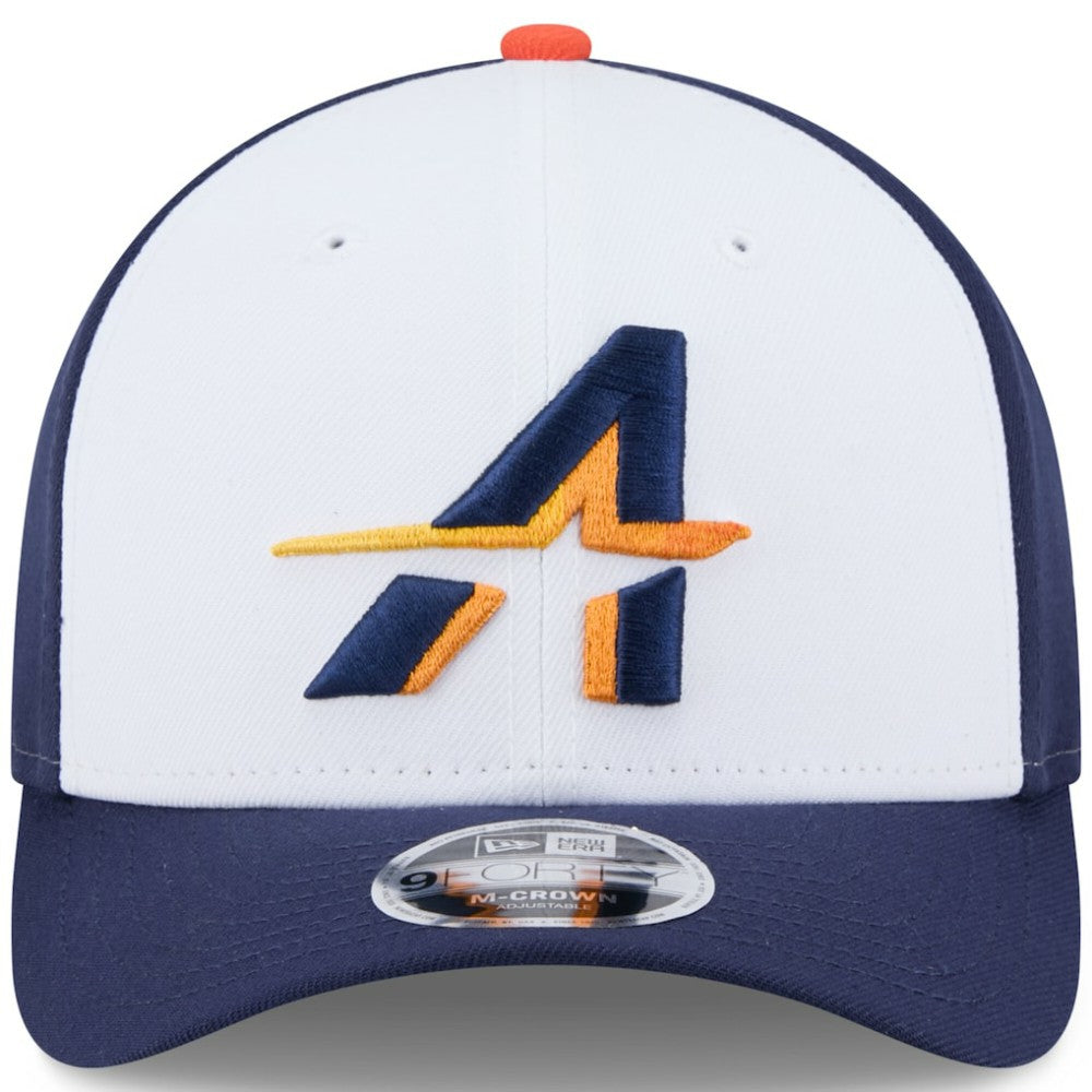 Houston Astros 2025 City Connect 9FORTY M-Crown Adjustable Hat White/Navy
