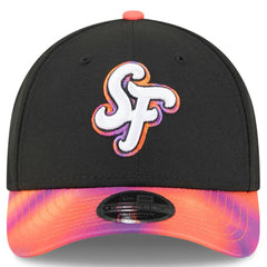 San Francisco Giants 2025 City Connect 9FORTY M-Crown Adjustable Hat Black/Orange