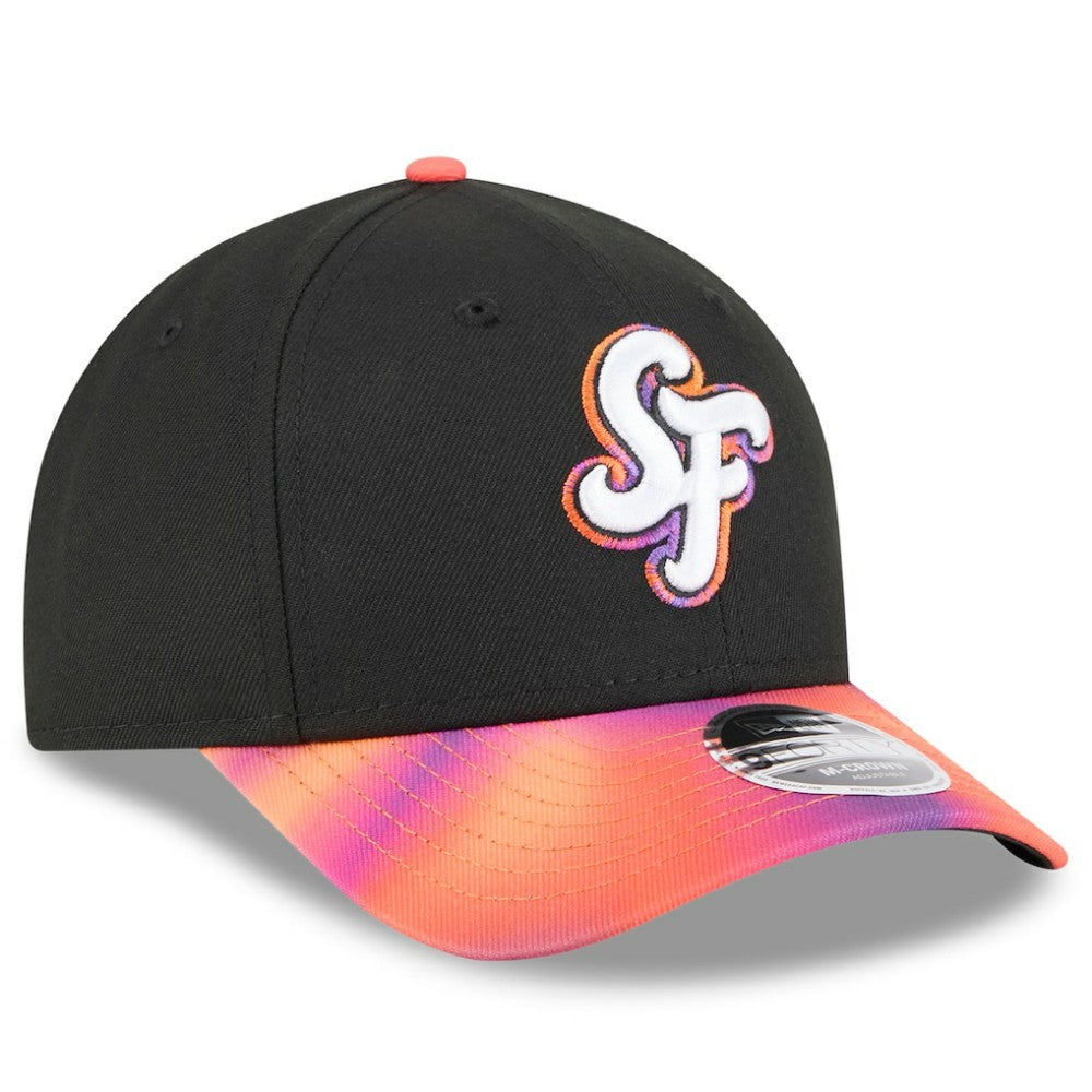 San Francisco Giants 2025 City Connect 9FORTY M-Crown Adjustable Hat Black/Orange