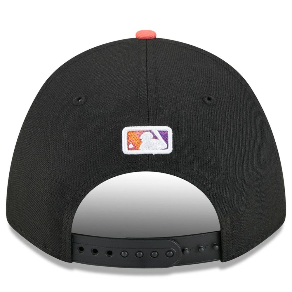 San Francisco Giants 2025 City Connect 9FORTY M-Crown Adjustable Hat Black/Orange