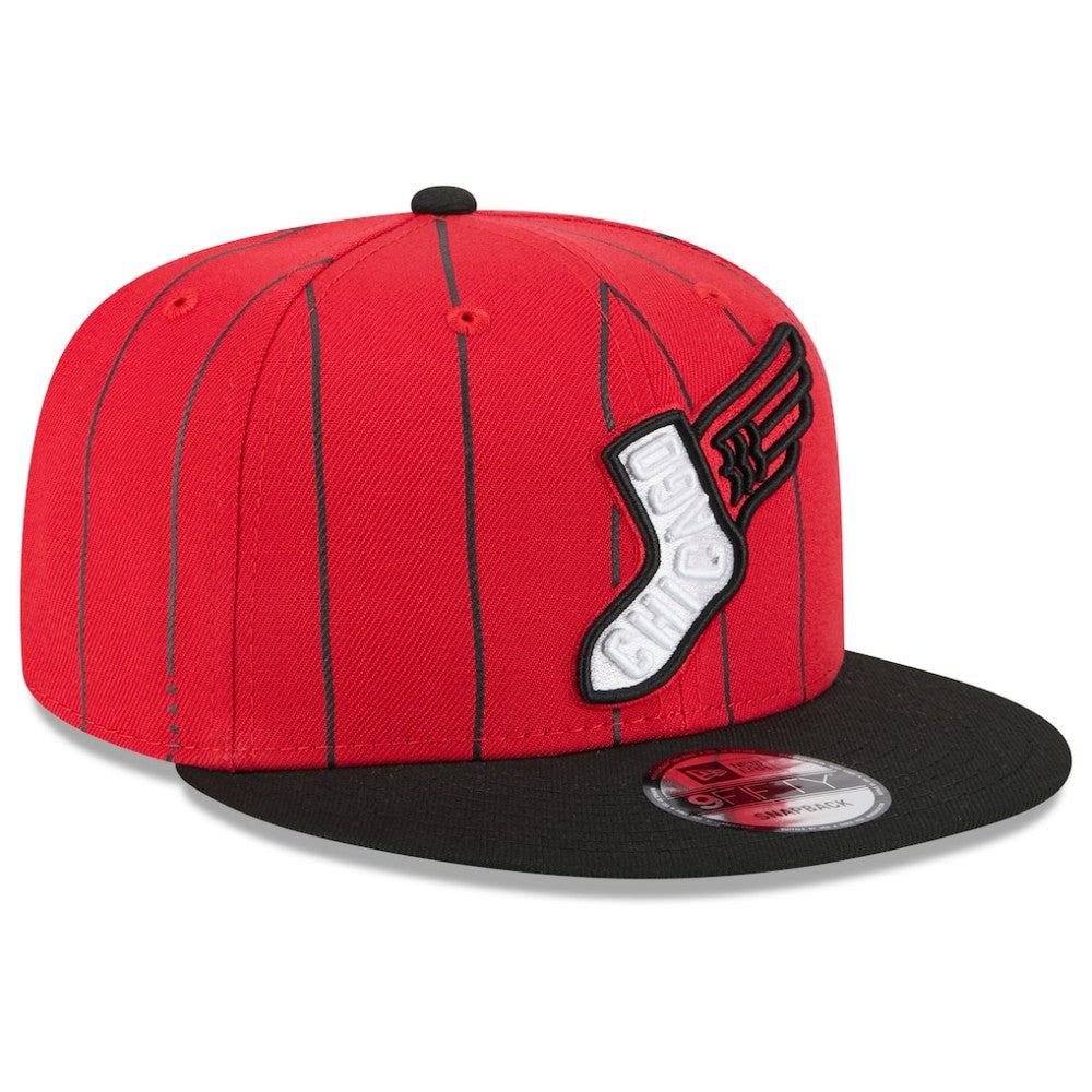 Chicago White Sox 2025 City Connect 9FIFTY Snapback Hat Red/Black