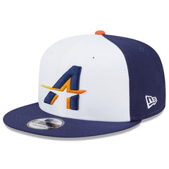 Houston Astros 2025 City Connect 9FIFTY Snapback Hat White/Navy