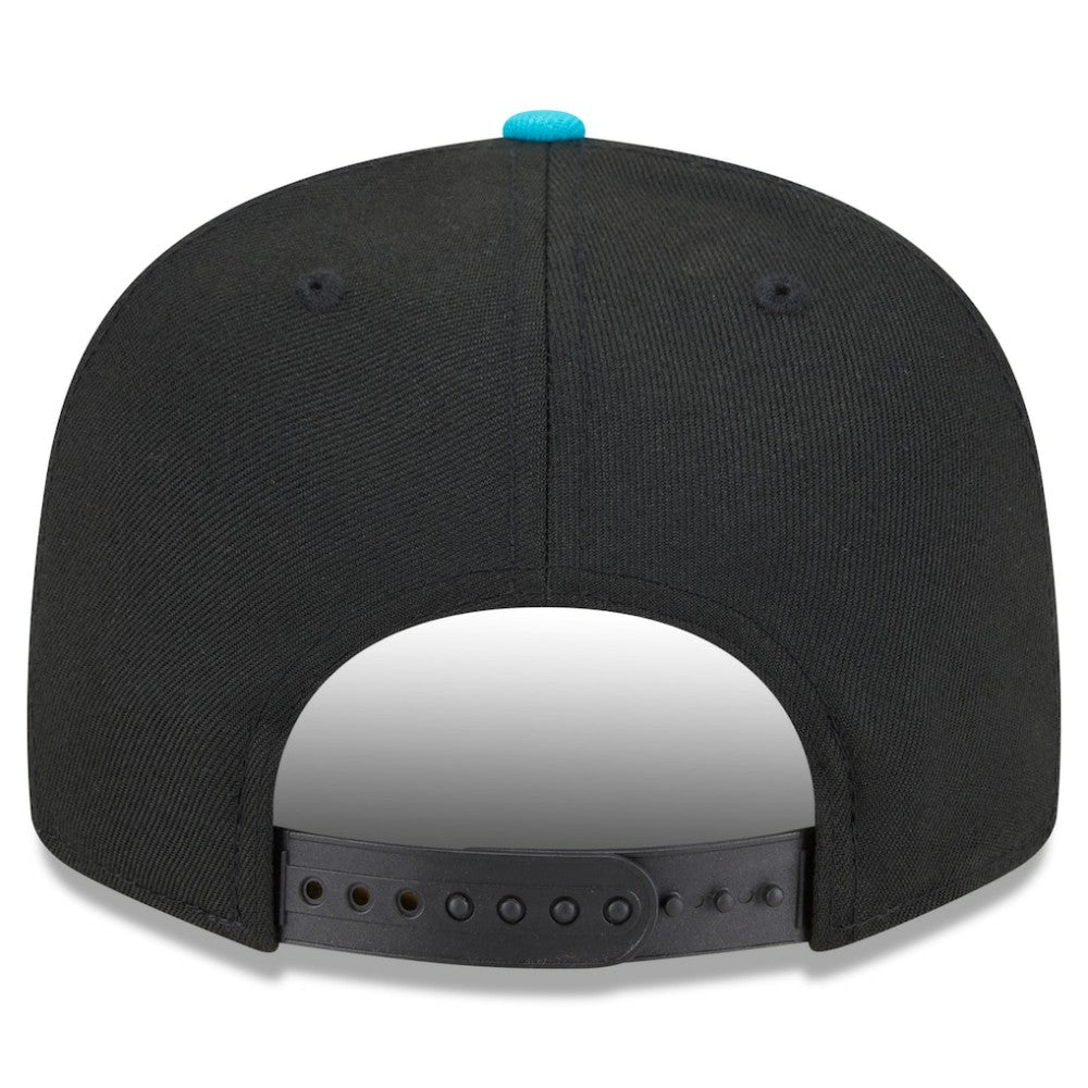 Miami Marlins 2025 City Connect 9FIFTY Snapback Hat Black/Pink