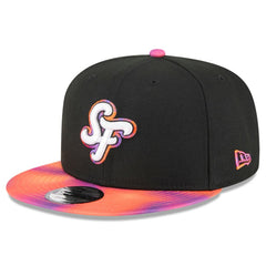 San Francisco Giants 2025 City Connect 9FIFTY Snapback Hat Black/Orange