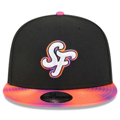 San Francisco Giants 2025 City Connect 9FIFTY Snapback Hat Black/Orange