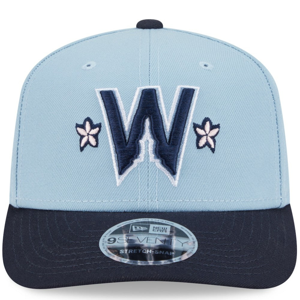 Washington Nationals 2025 City Connect 9SEVENTY Adjustable Hat Light Blue/Navy