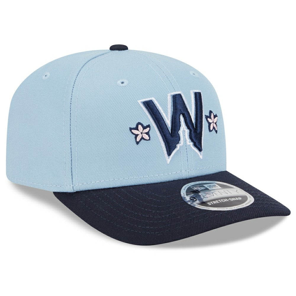 Washington Nationals 2025 City Connect 9SEVENTY Adjustable Hat Light Blue/Navy