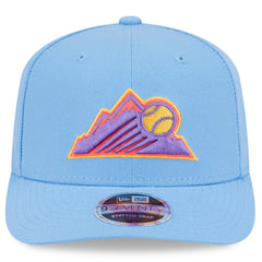 Colorado Rockies 2025 City Connect 9SEVENTY Adjustable Hat Light Blue