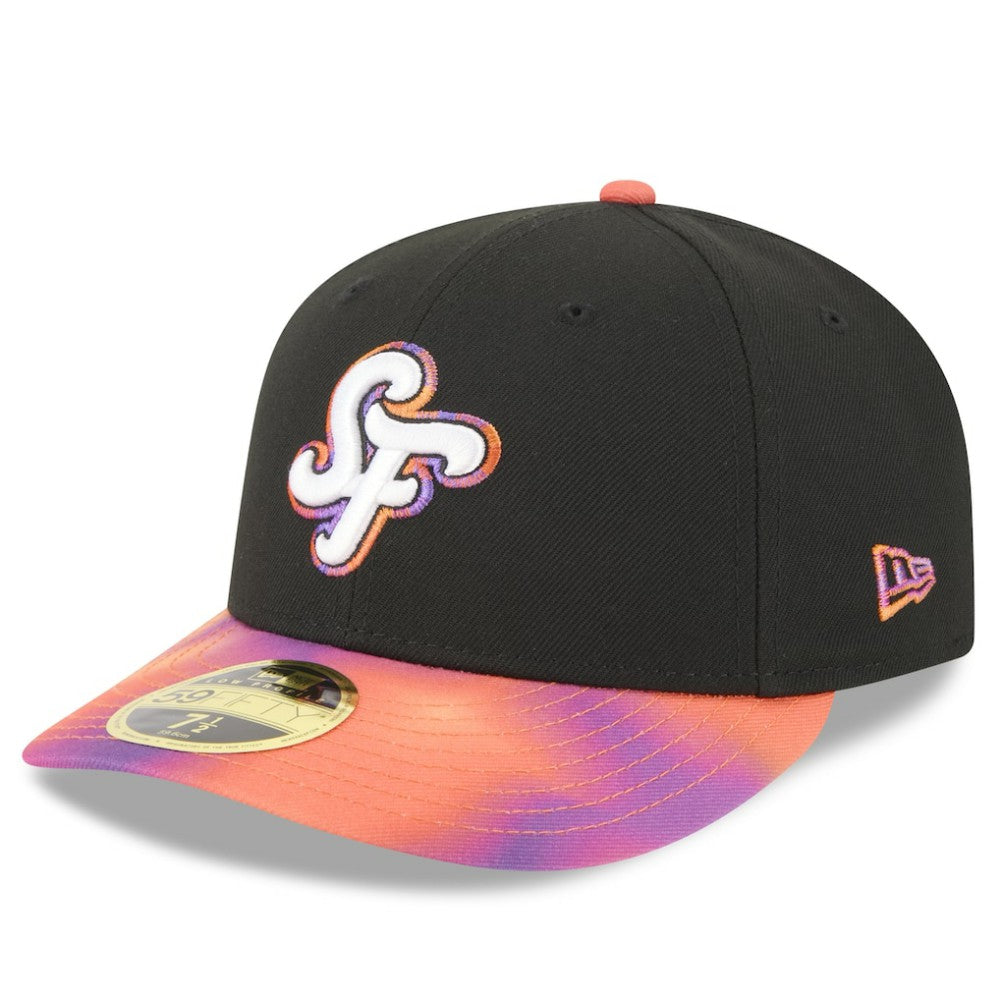 San Francisco Giants 2025 City Connect Low Profile 59FIFTY Fitted Hat Black/Orange
