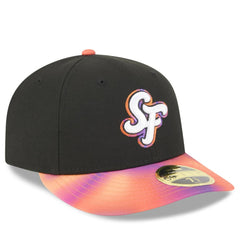 San Francisco Giants 2025 City Connect Low Profile 59FIFTY Fitted Hat Black/Orange