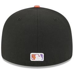 San Francisco Giants 2025 City Connect Low Profile 59FIFTY Fitted Hat Black/Orange