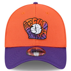 San Francisco Giants 2025 City Connect Batting Practice 39THIRTY Flex Hat Orange/Purple