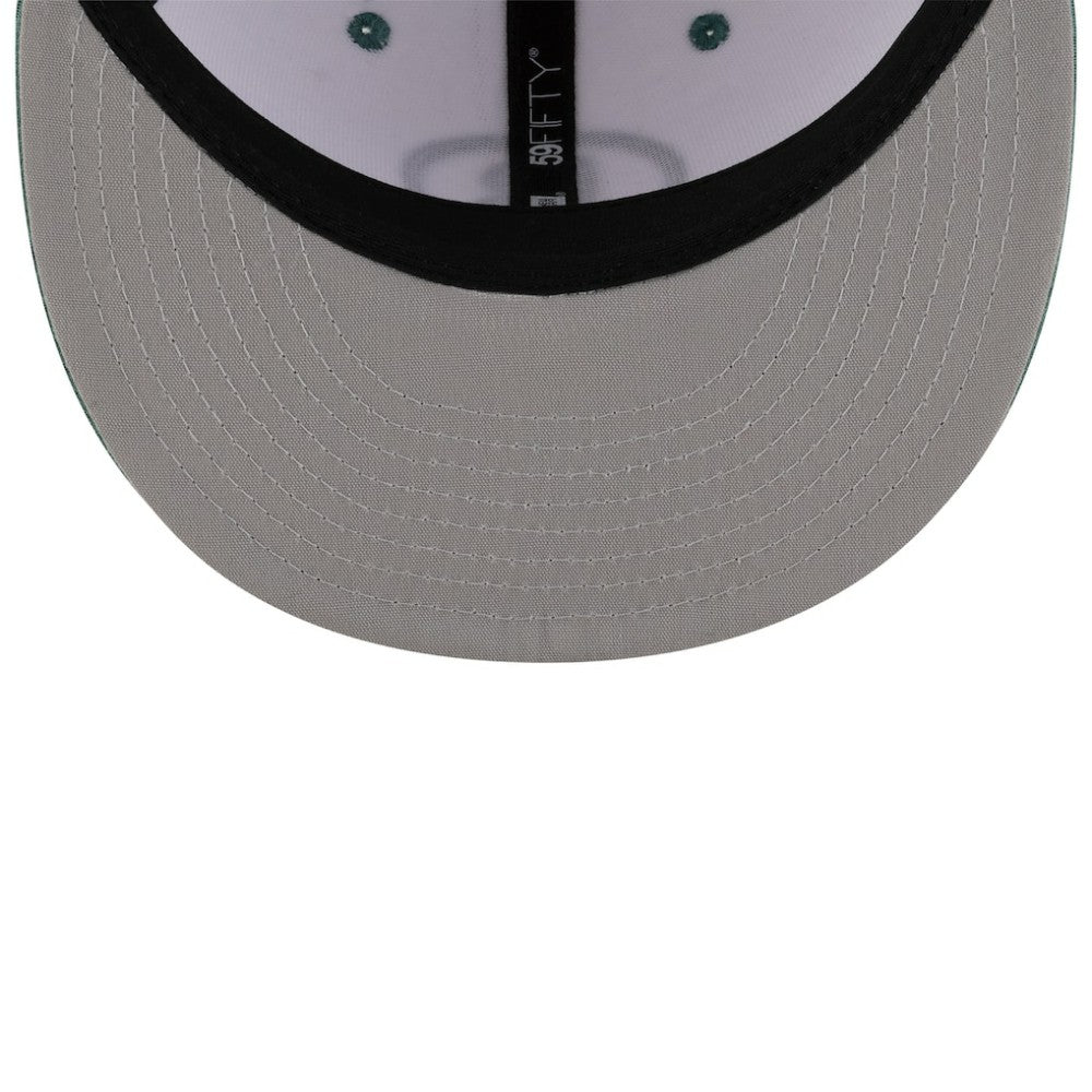 Boston Red Sox 2025 City Connect Batting Practice 59FIFTY Fitted Hat White/Green