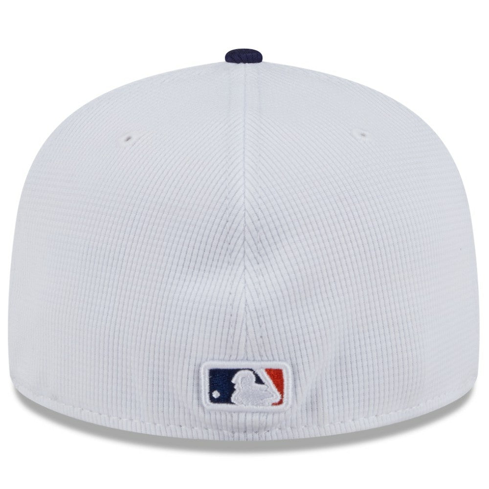 Houston Astros 2025 City Connect Batting Practice 59FIFTY Fitted Hat White/Navy