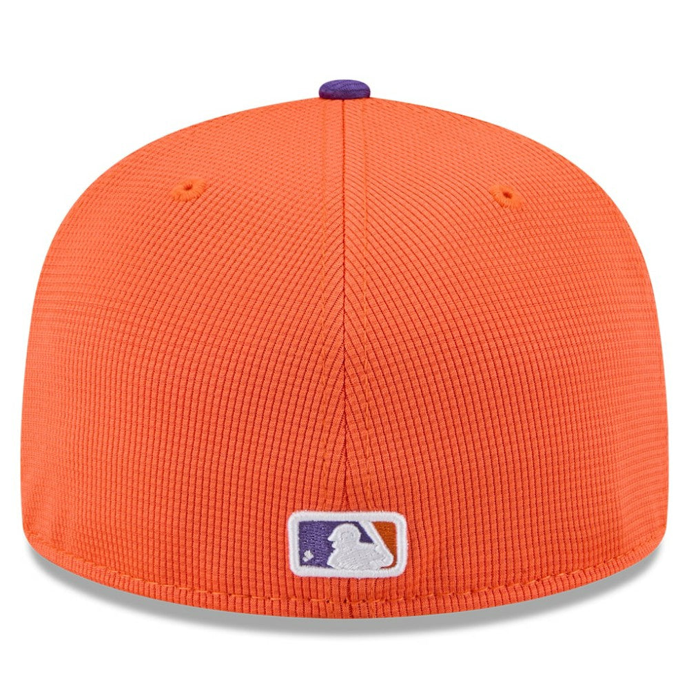 San Francisco Giants 2025 City Connect Batting Practice 59FIFTY Fitted Hat Orange/Purple