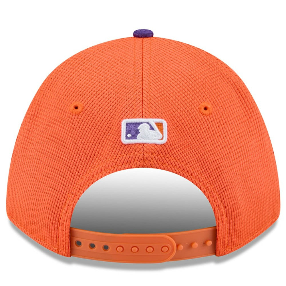 San Francisco Giants 2025 City Connect Batting Practice 9FORTY Adjustable Hat Orange/Purple