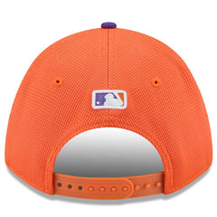 San Francisco Giants 2025 City Connect Batting Practice 9FORTY Adjustable Hat Orange/Purple