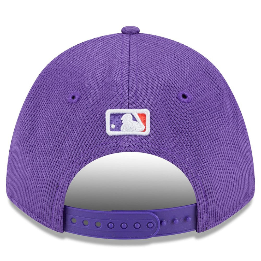 Colorado Rockies 2025 City Connect Batting Practice 9FORTY Adjustable Hat Purple