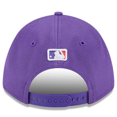 Colorado Rockies 2025 City Connect Batting Practice 9FORTY Adjustable Hat Purple