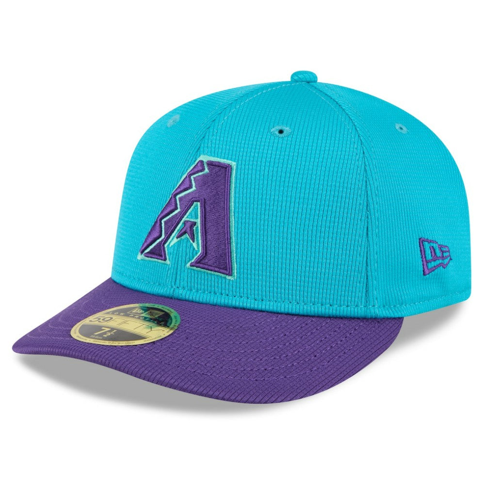 Arizona Diamondbacks 2025 City Connect Low Profile 59FIFTY Fitted Hat Teal/Purple