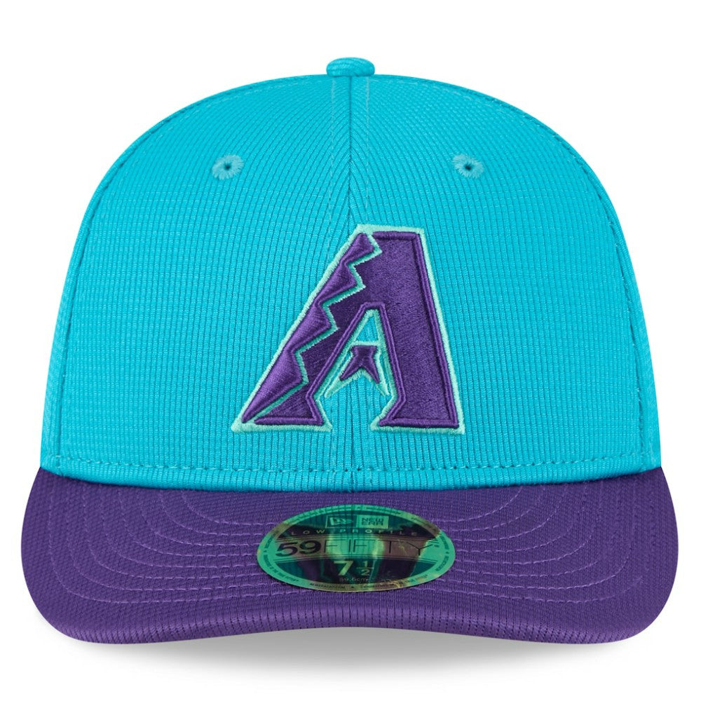 Arizona Diamondbacks 2025 City Connect Low Profile 59FIFTY Fitted Hat Teal/Purple