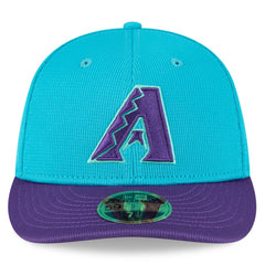 Arizona Diamondbacks 2025 City Connect Low Profile 59FIFTY Fitted Hat Teal/Purple