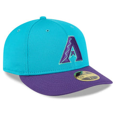 Arizona Diamondbacks 2025 City Connect Low Profile 59FIFTY Fitted Hat Teal/Purple