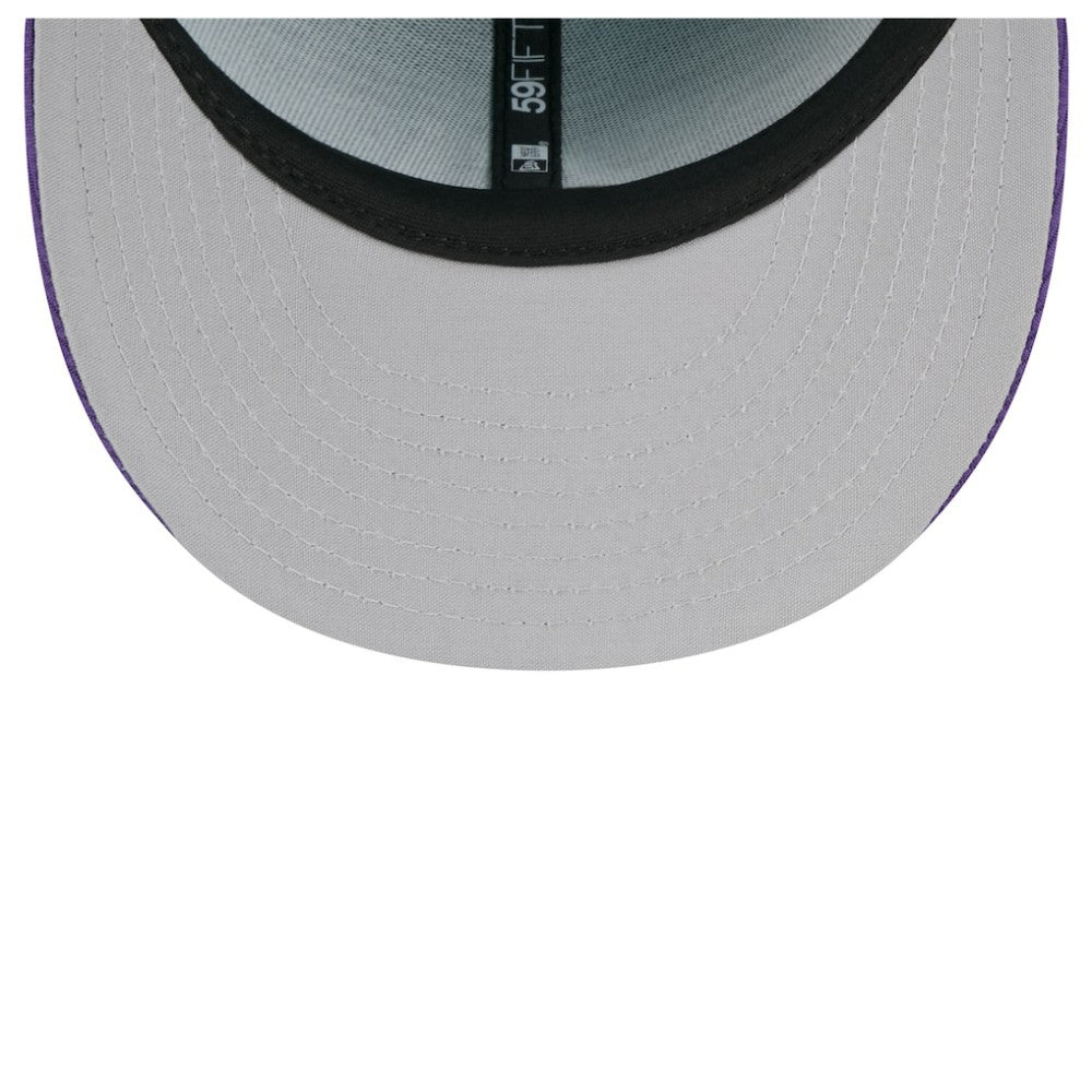 Arizona Diamondbacks 2025 City Connect Low Profile 59FIFTY Fitted Hat Teal/Purple