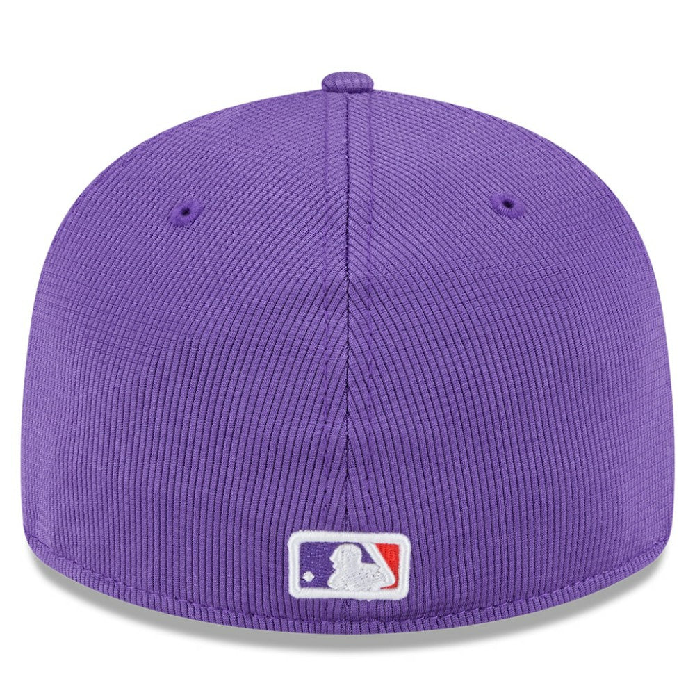 Colorado Rockies 2025 City Connect Batting Practice Low Profile 59FIFTY Fitted Hat Purple