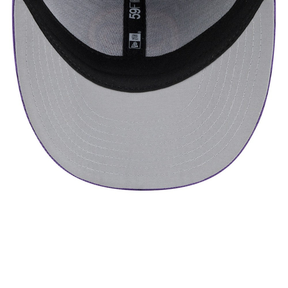Colorado Rockies 2025 City Connect Batting Practice Low Profile 59FIFTY Fitted Hat Purple