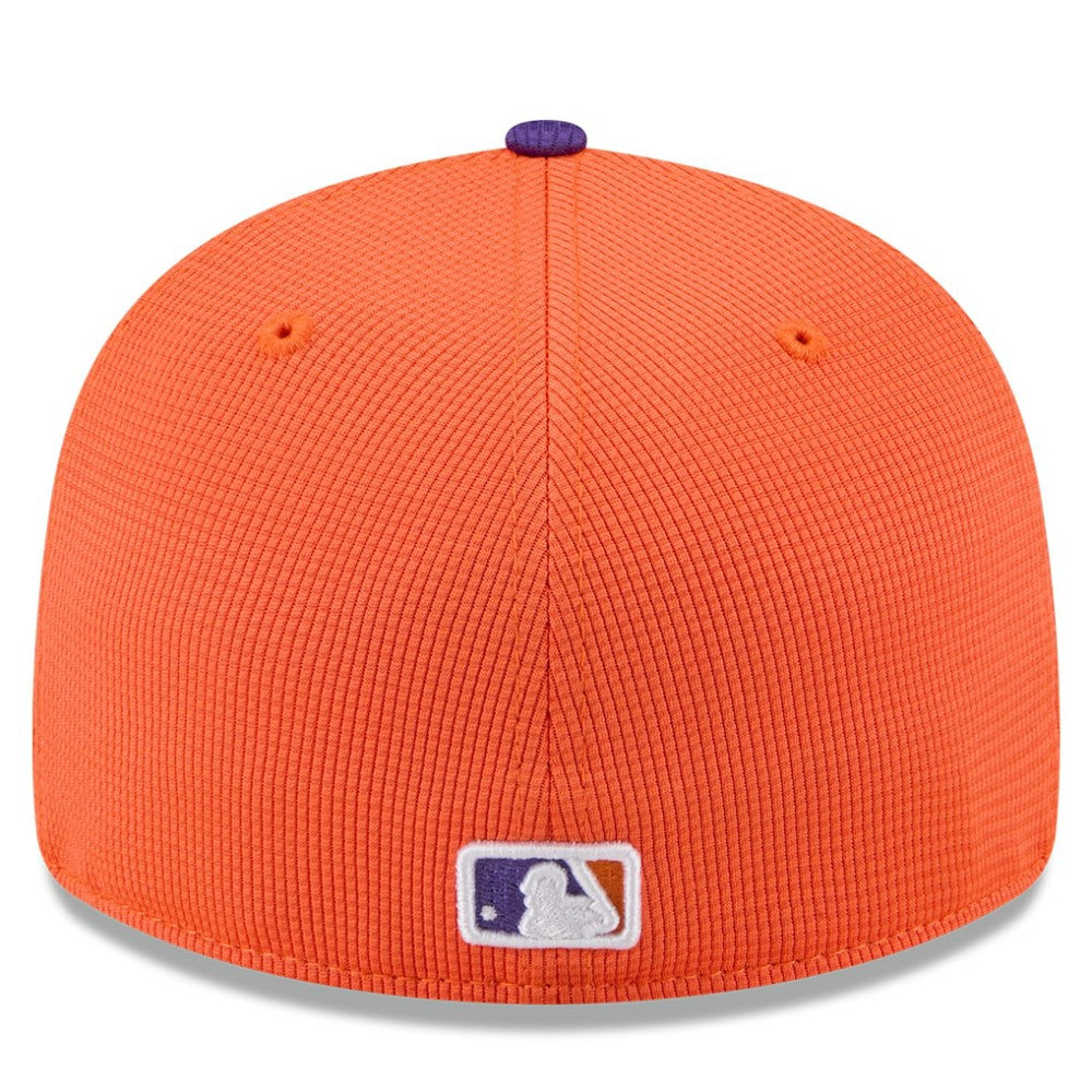 San Francisco Giants 2025 City Connect Batting Practice Low Profile 59FIFTY Fitted Hat Orange/Purple