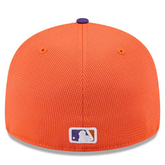 San Francisco Giants 2025 City Connect Batting Practice Low Profile 59FIFTY Fitted Hat Orange/Purple