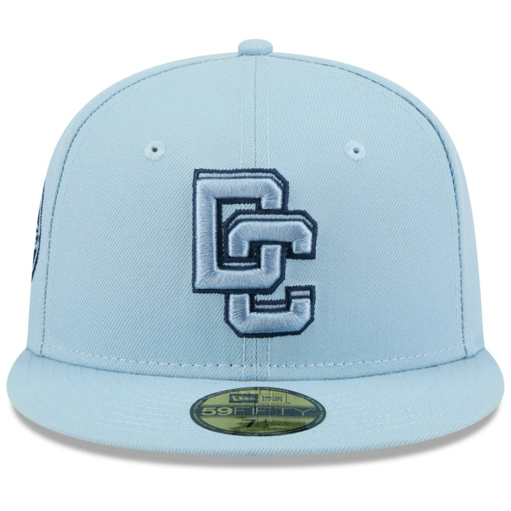 Washington Nationals 2025 City Connect Fan Pack 59FIFTY Fitted Hat Light Blue