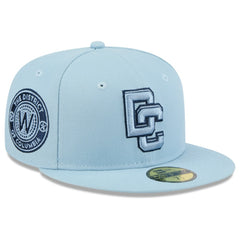 Washington Nationals 2025 City Connect Fan Pack 59FIFTY Fitted Hat Light Blue