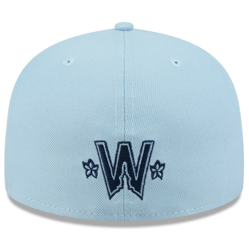 Washington Nationals 2025 City Connect Fan Pack 59FIFTY Fitted Hat Light Blue