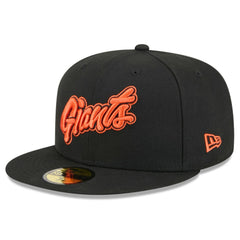 San Francisco Giants 2025 City Connect Wordmark 59FIFTY Fitted Hat Black